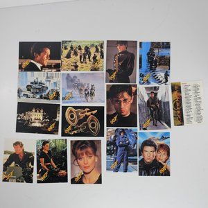 Vintage Graffiti James Bond 007 Goldeneye Trading Card Lot 15 Cards